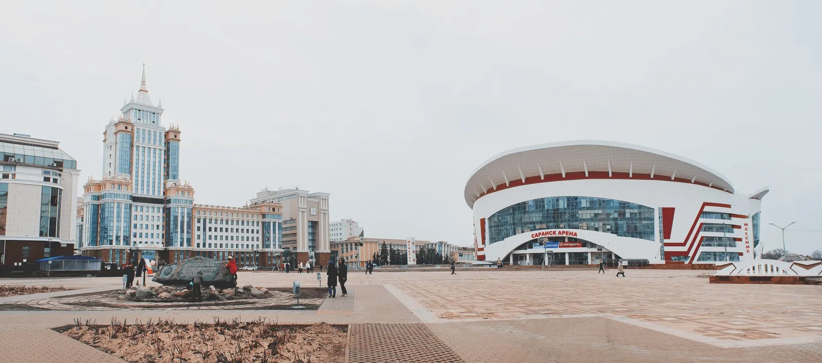 Площадь Тысячелетия в Саранске
